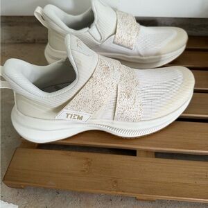 TIEM Lynx -Champagne/Gold Women's Cycling Shoe 7